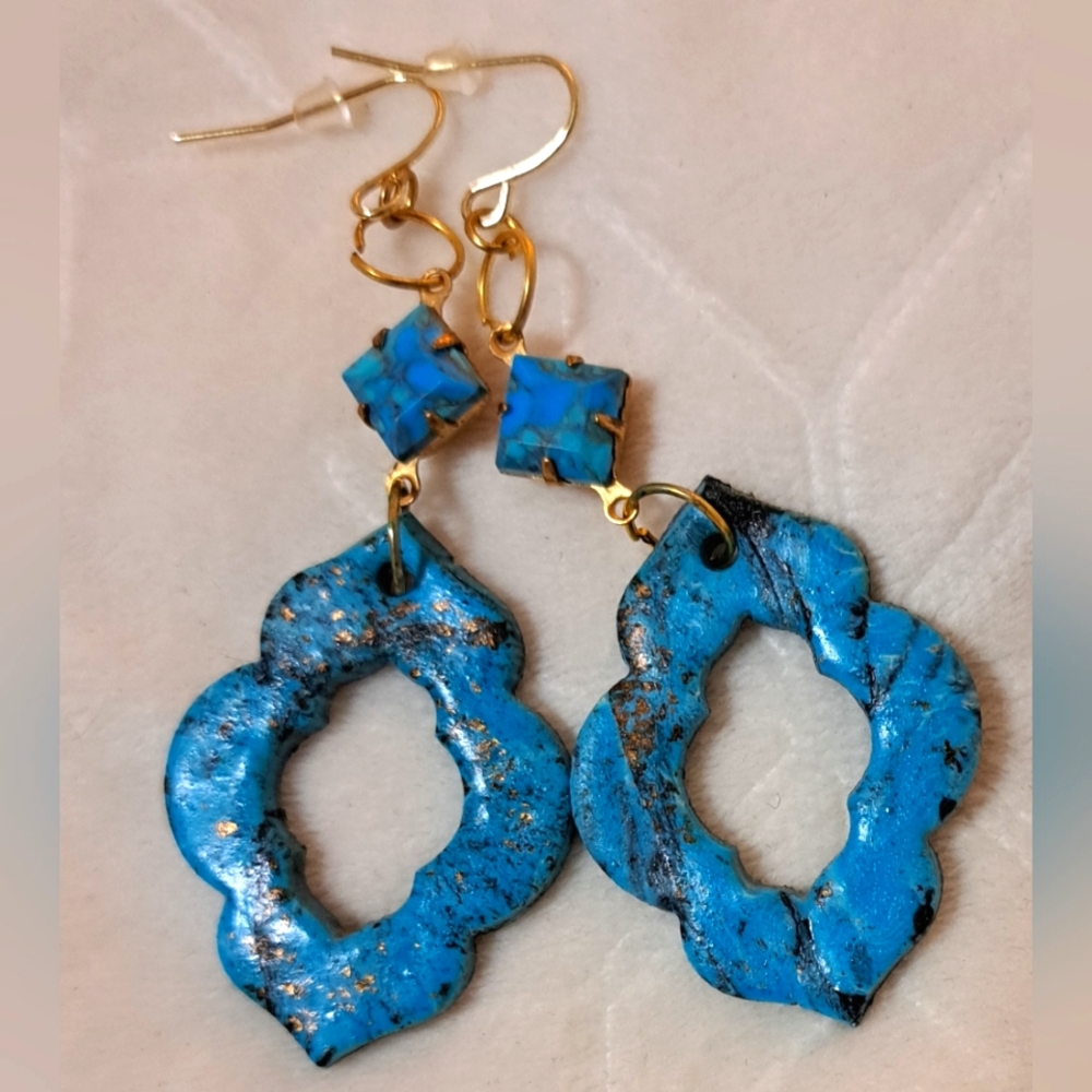 Statement Clay Earrings